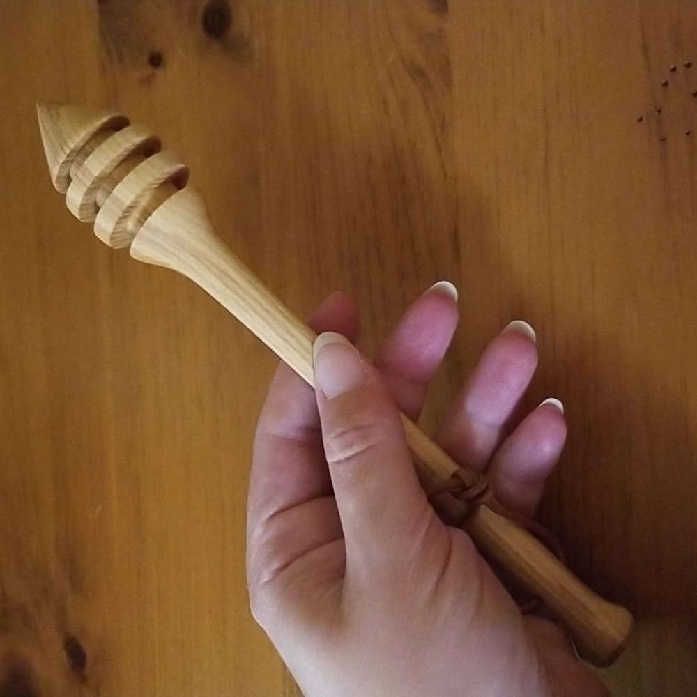 Wooden honey dipper NWT
